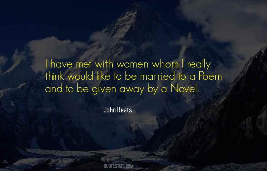 John Keats Quotes #1274153
