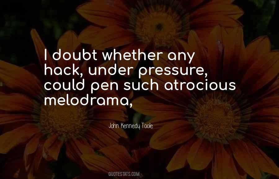 John Kennedy Toole Quotes #1215728