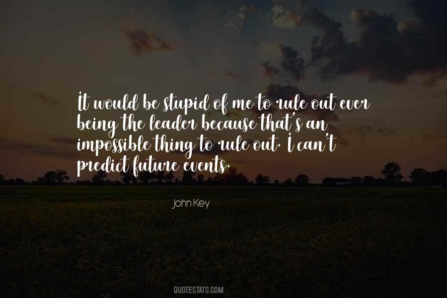 John Key Quotes #1445626