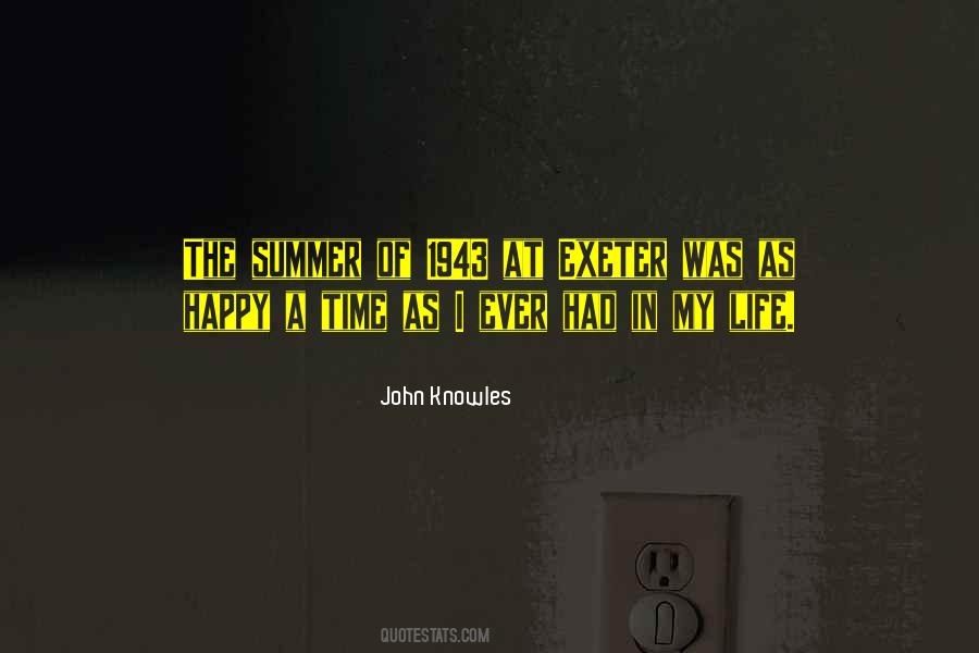 John Knowles Quotes #1861042