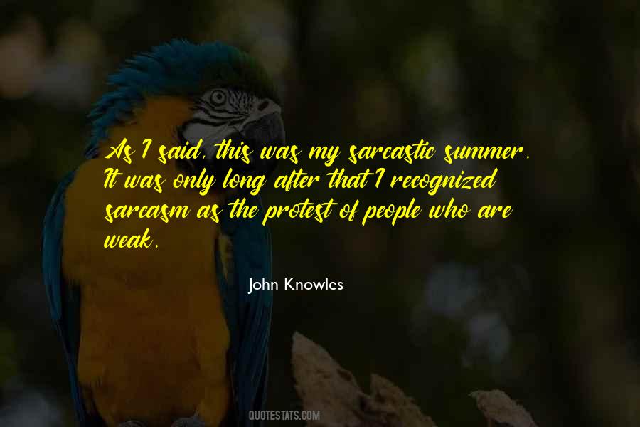 John Knowles Quotes #197106