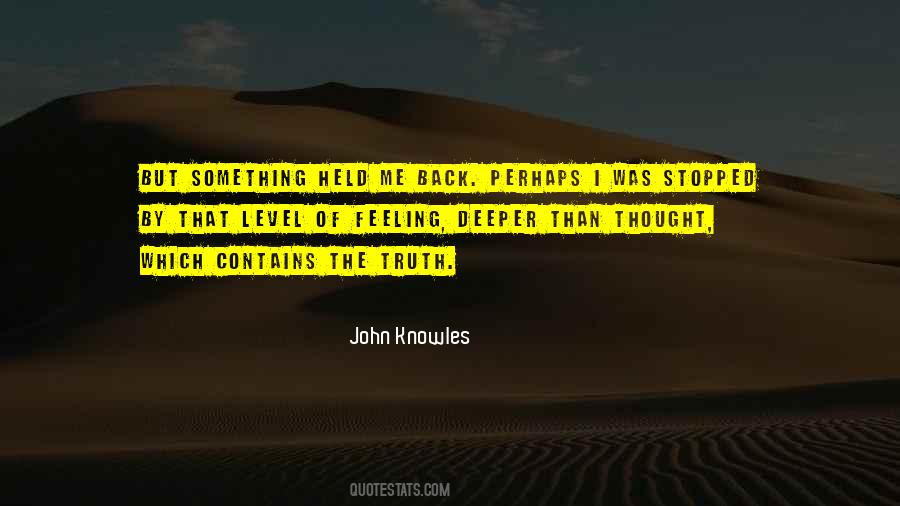 John Knowles Quotes #991988