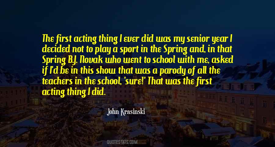 John Krasinski Quotes #371079