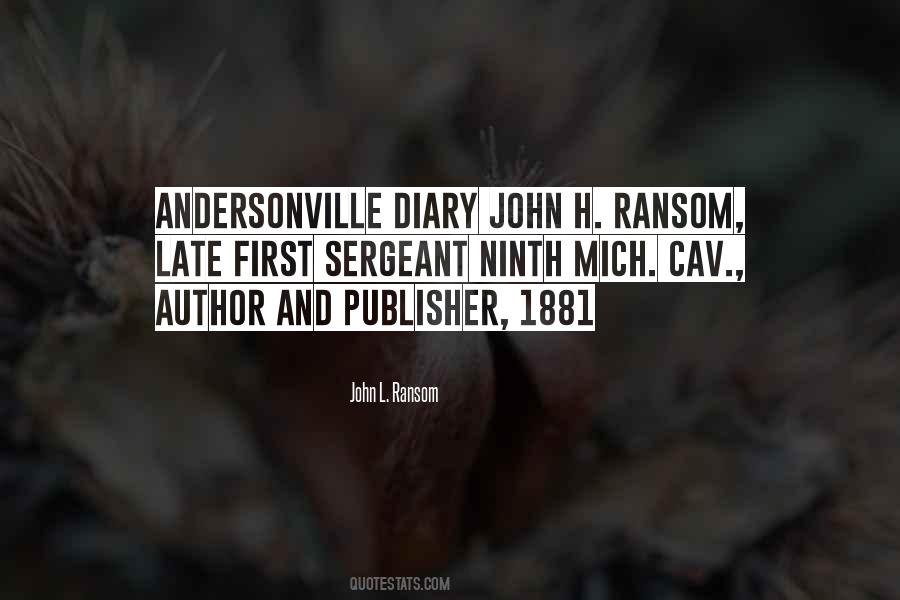 John L. Ransom Quotes #1019608