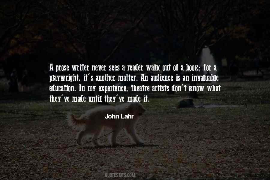 John Lahr Quotes #1330527