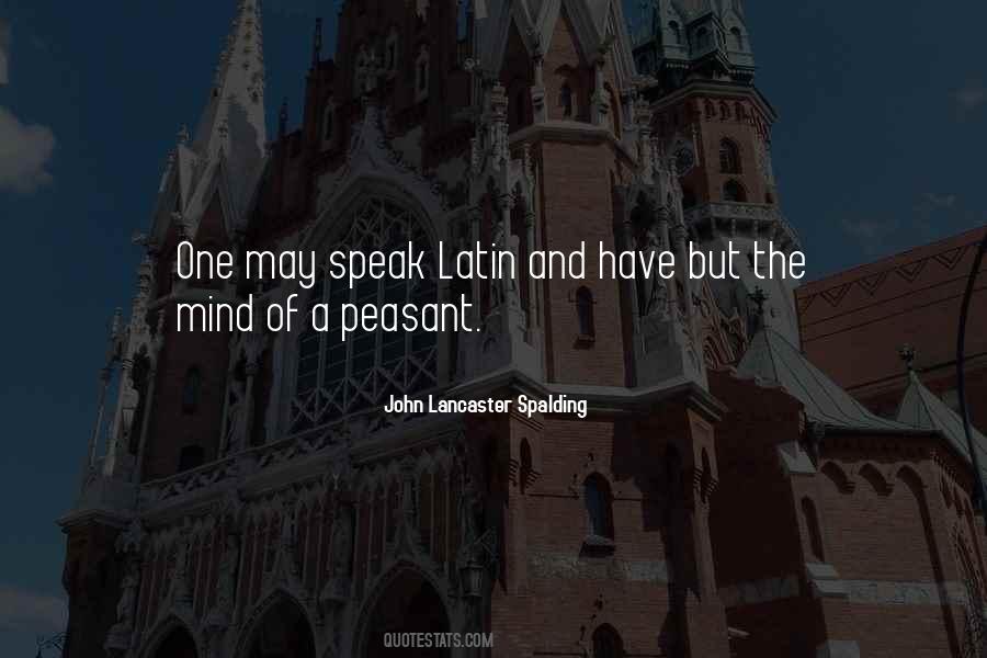 John Lancaster Spalding Quotes #1323072