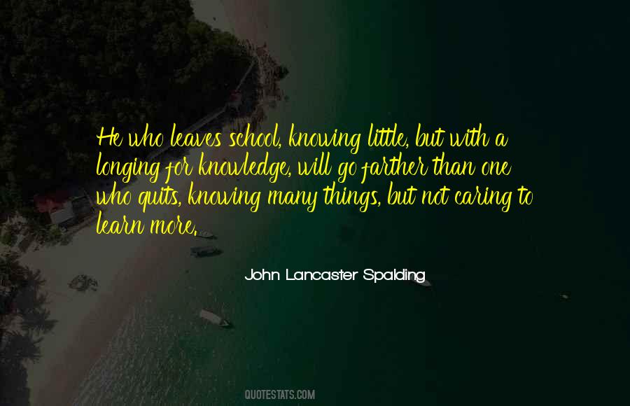 John Lancaster Spalding Quotes #1588441