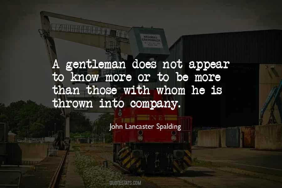 John Lancaster Spalding Quotes #163620