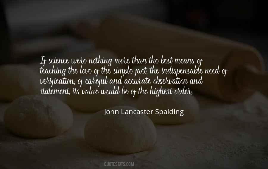 John Lancaster Spalding Quotes #1698808