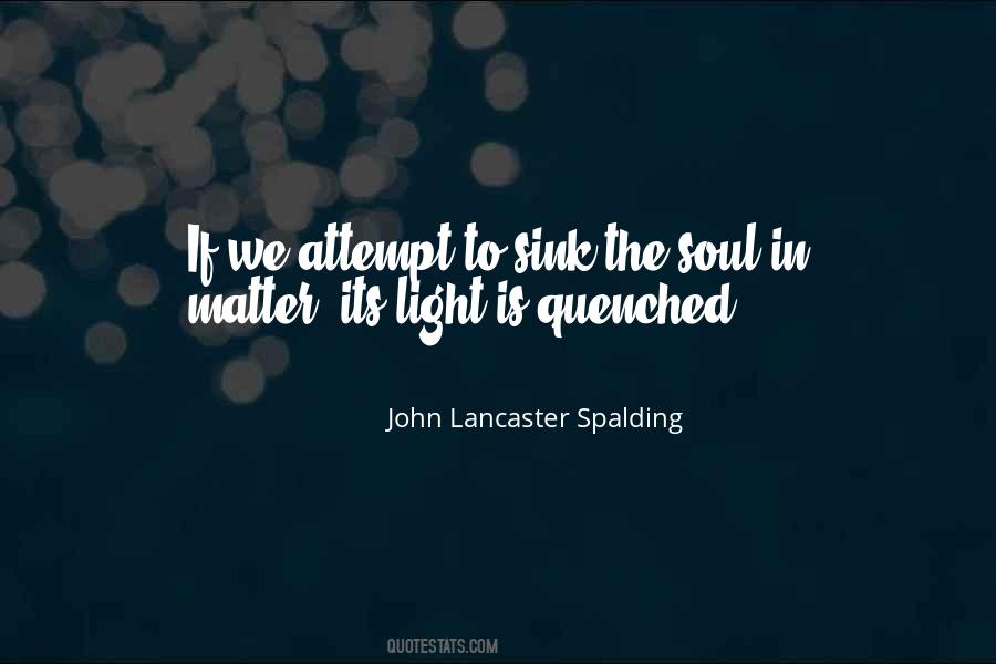 John Lancaster Spalding Quotes #654342