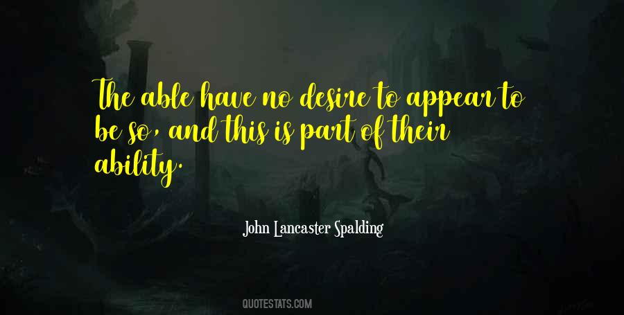 John Lancaster Spalding Quotes #769355