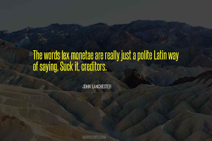 John Lanchester Quotes #1179872