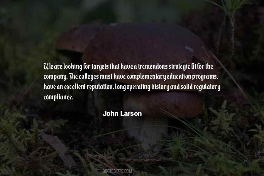 John Larson Quotes #1020743