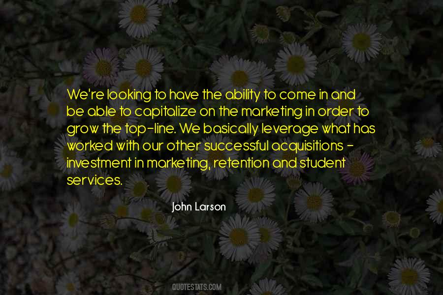 John Larson Quotes #438860