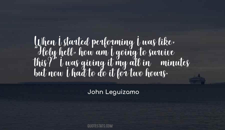 John Leguizamo Quotes #129587