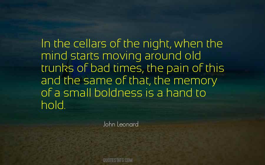 John Leonard Quotes #1279714