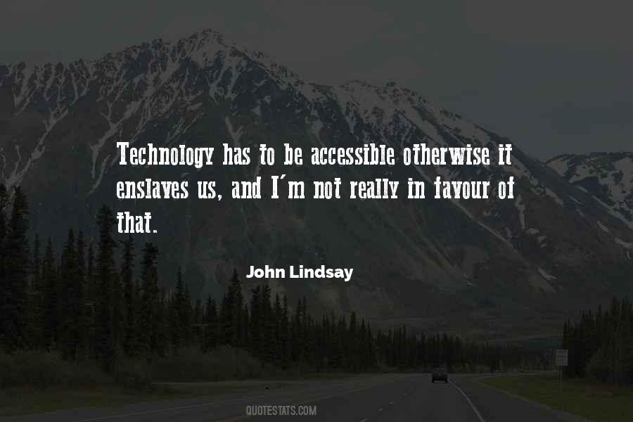 John Lindsay Quotes #233285