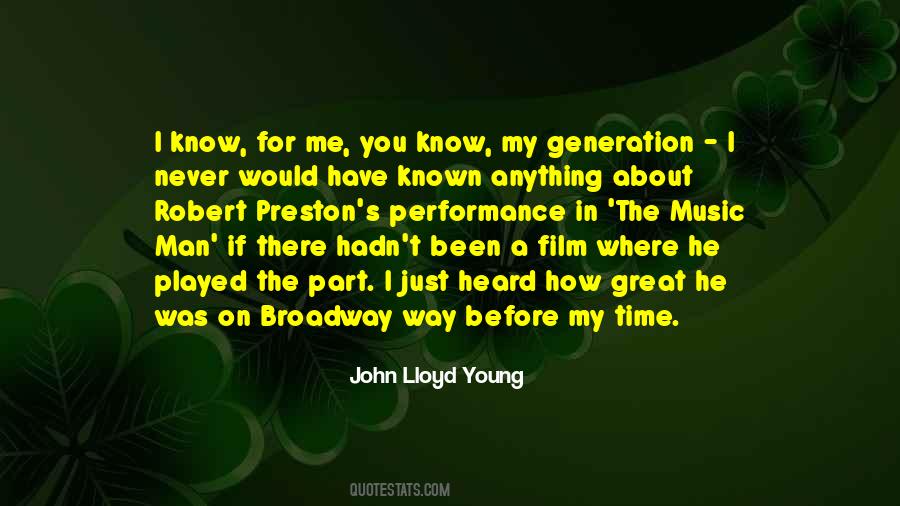 John Lloyd Young Quotes #1199806