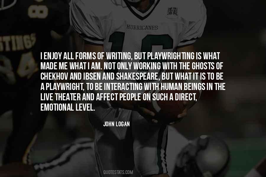 John Logan Quotes #1322214