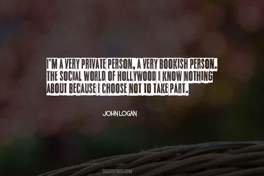 John Logan Quotes #1591698