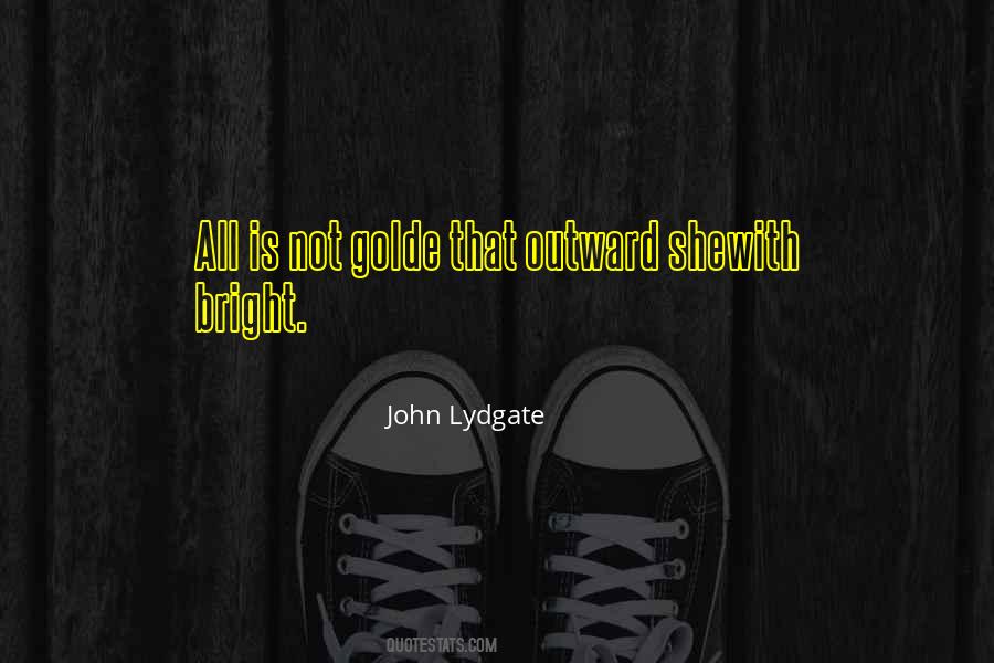 John Lydgate Quotes #1348934