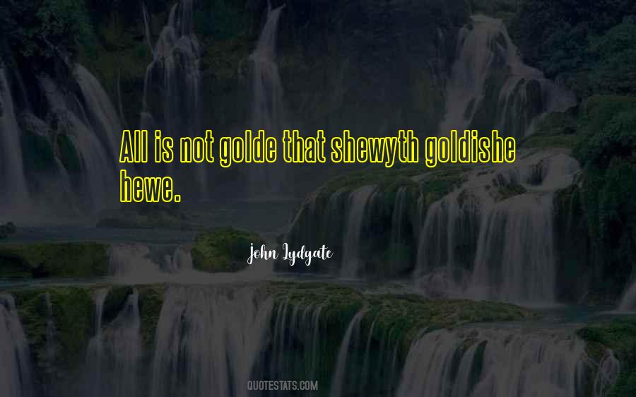 John Lydgate Quotes #1693644