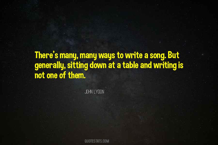 John Lydon Quotes #518039