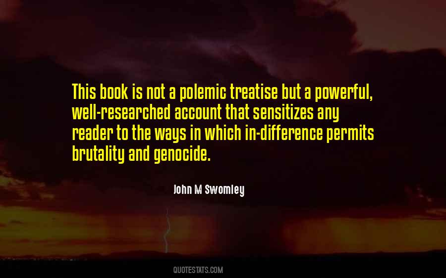 John M Swomley Quotes #1598378