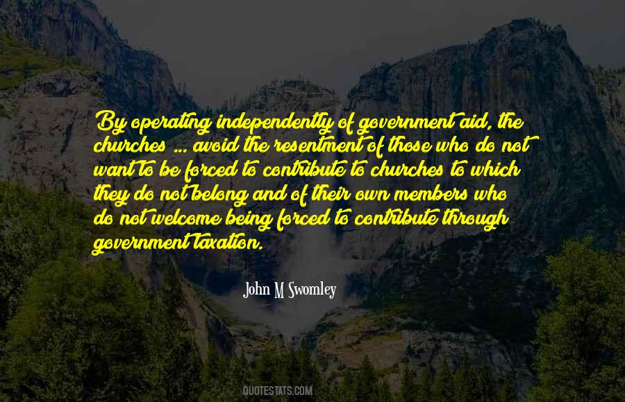 John M Swomley Quotes #516982