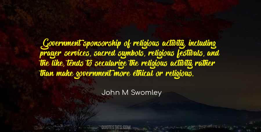John M Swomley Quotes #930494