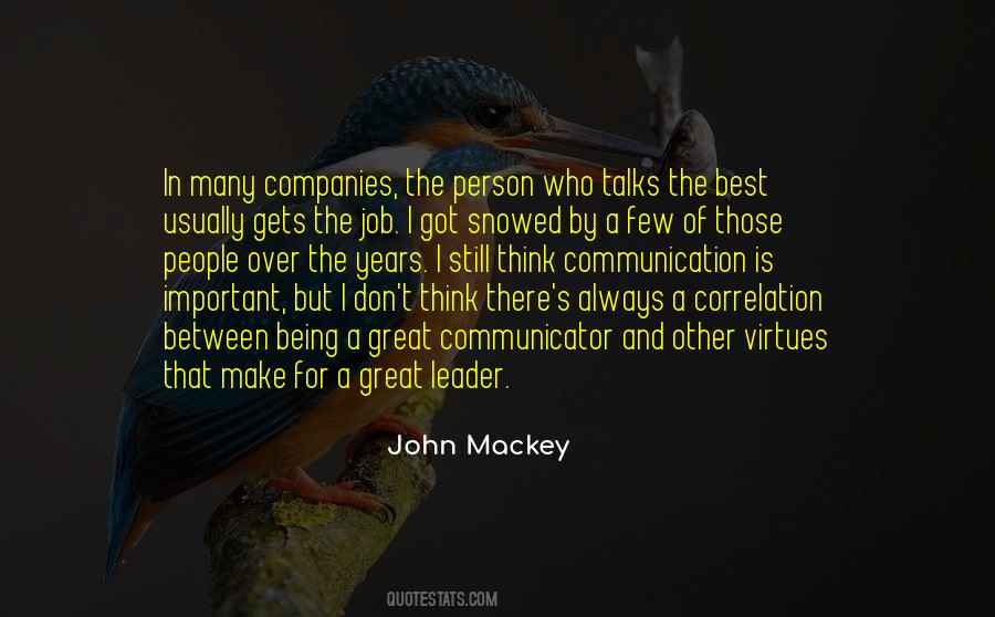 John Mackey Quotes #1574544