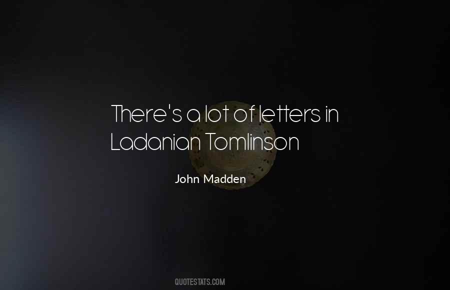 John Madden Quotes #403607