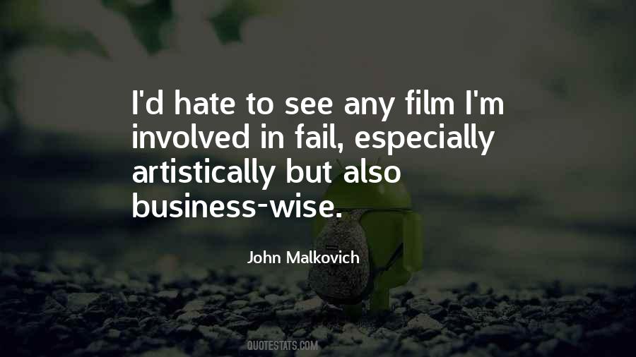 John Malkovich Quotes #1205463