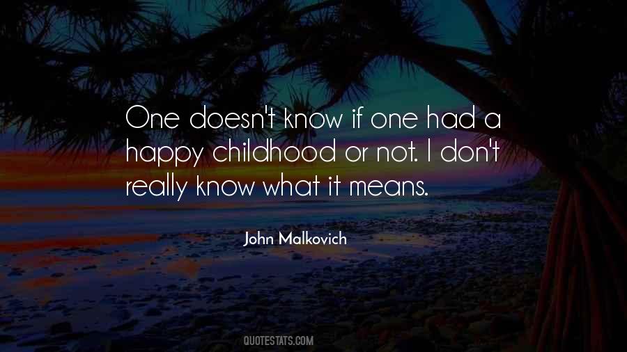 John Malkovich Quotes #227361