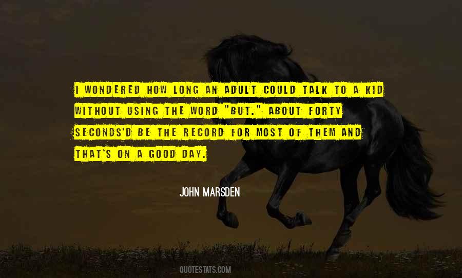 John Marsden Quotes #1310248