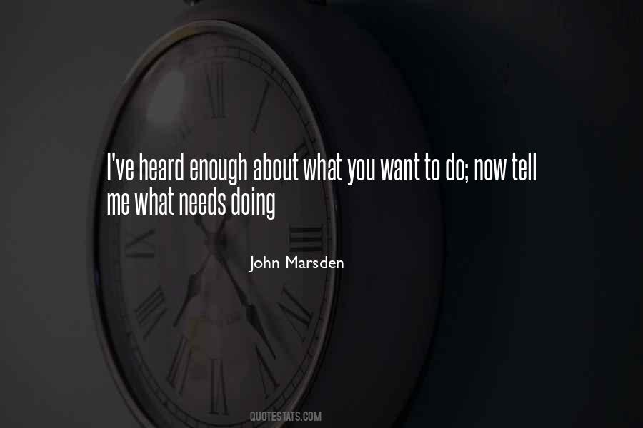 John Marsden Quotes #1334999