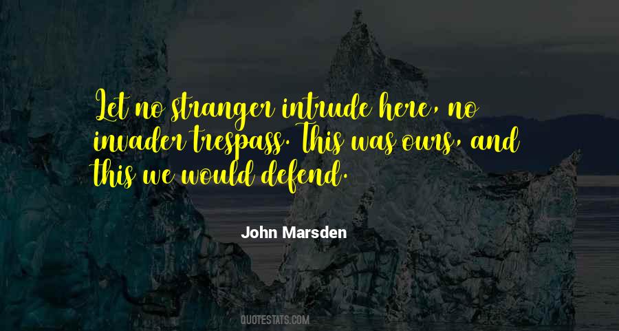 John Marsden Quotes #1767978