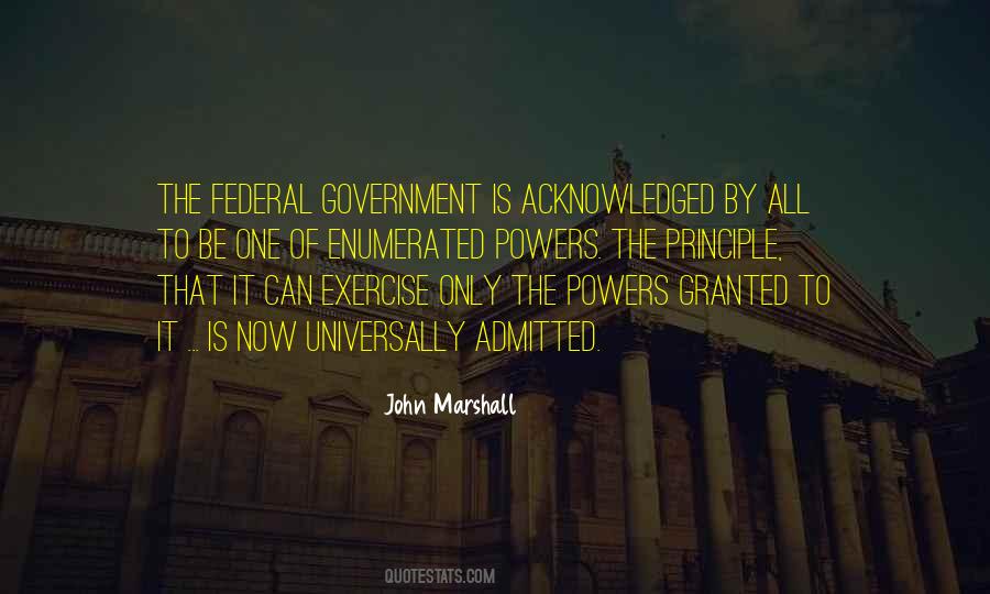 John Marshall Quotes #1409417