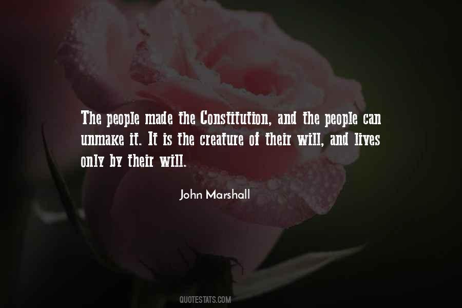 John Marshall Quotes #439956