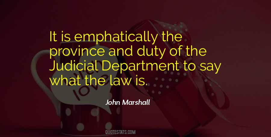 John Marshall Quotes #623773