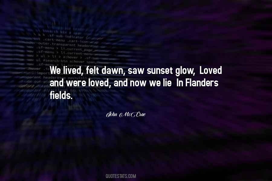 John McCrae Quotes #1359078