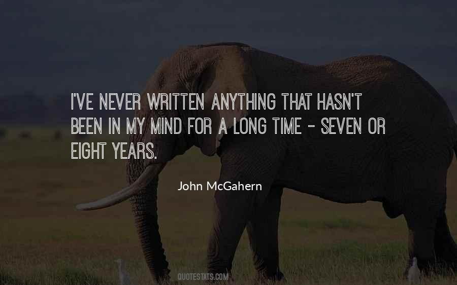 John McGahern Quotes #260611