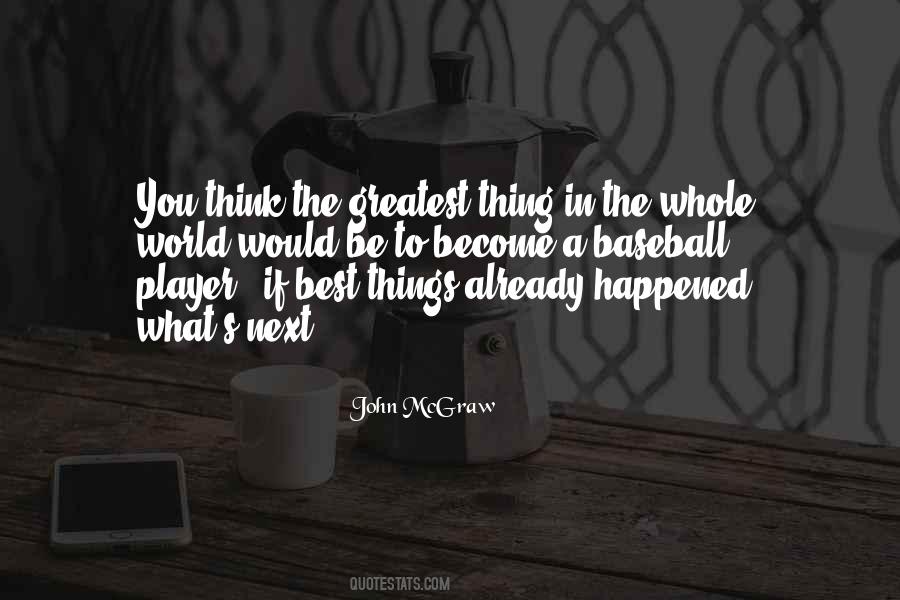 John McGraw Quotes #1291264