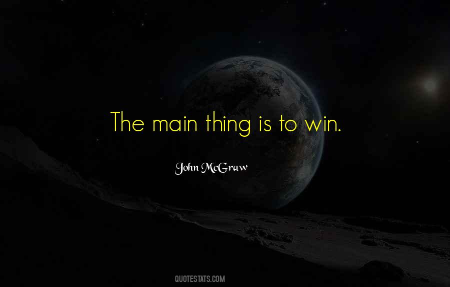 John McGraw Quotes #25179