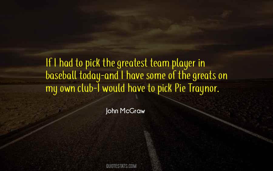 John McGraw Quotes #491427