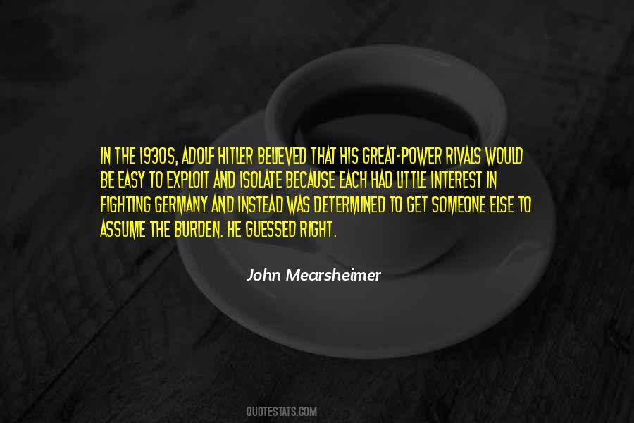 John Mearsheimer Quotes #1358830