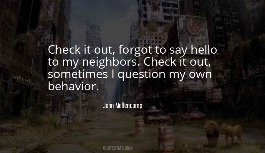 John Mellencamp Quotes #251092