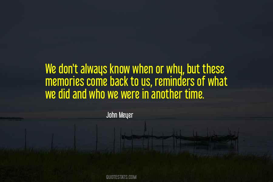 John Meyer Quotes #429535