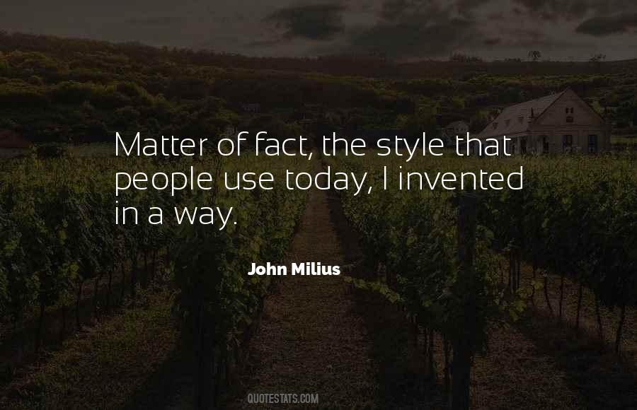 John Milius Quotes #1291855