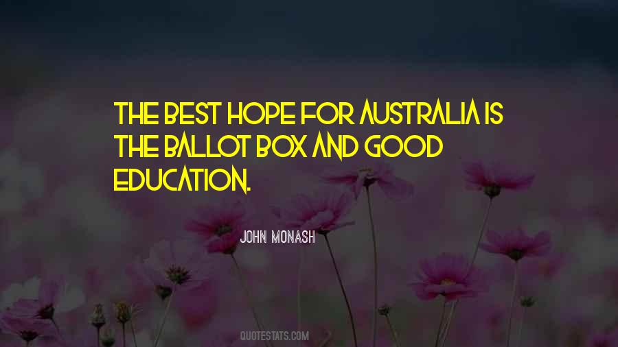 John Monash Quotes #358869